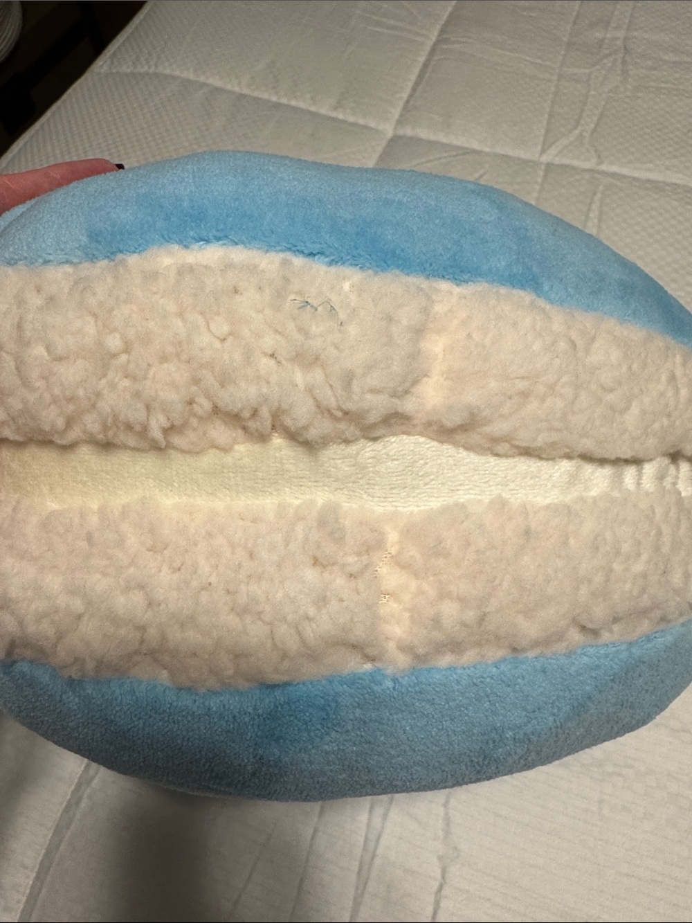 Pillow & Blanket Set- Light Blue - Picture 2 of 8